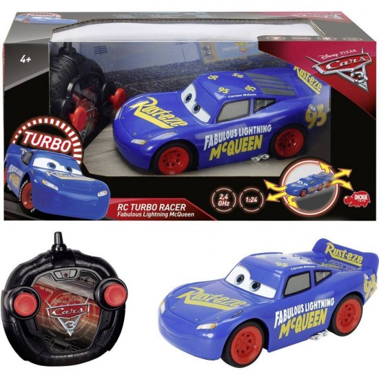 Masinuta RC Cars 3 Fabulous Turbo Racer Lightning McQueen