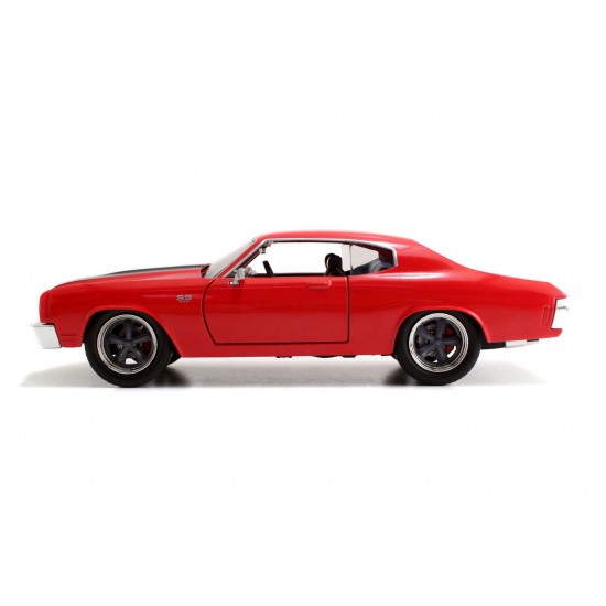 Masinuta metalica Fast and Furious 1970 Chevy Chevelle scara 1:24