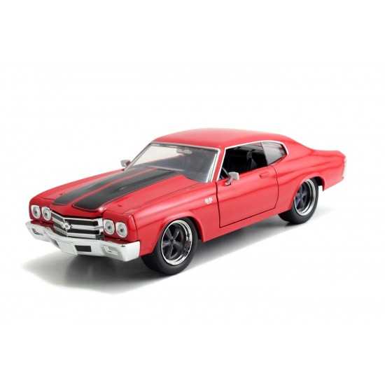Masinuta metalica Fast and Furious 1970 Chevy Chevelle scara 1:24