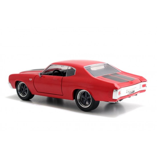 Masinuta metalica Fast and Furious 1970 Chevy Chevelle scara 1:24
