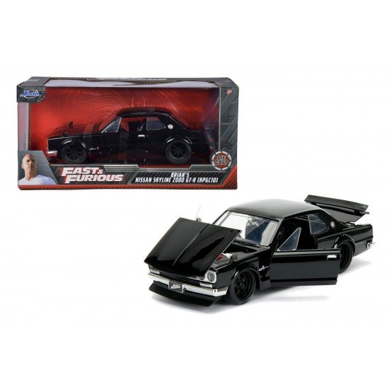 Masinuta metalica Fast and Furious 1971 Nissan Skyline scara 1:24