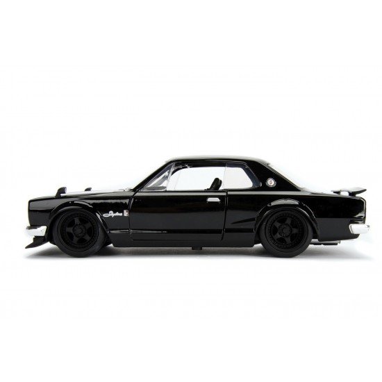 Masinuta metalica Fast and Furious 1971 Nissan Skyline scara 1:24