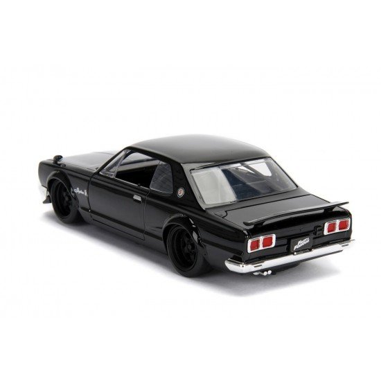 Masinuta metalica Fast and Furious 1971 Nissan Skyline scara 1:24