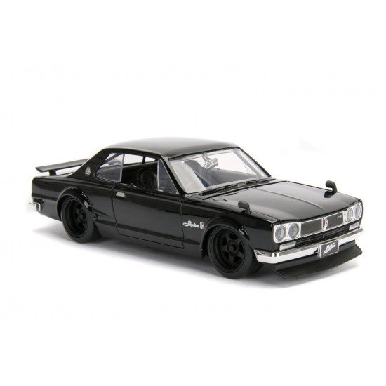 Masinuta metalica Fast and Furious 1971 Nissan Skyline scara 1:24