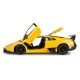 Masinuta metalica Lamborghini Murcielago LP670-4 galben scara 1:24