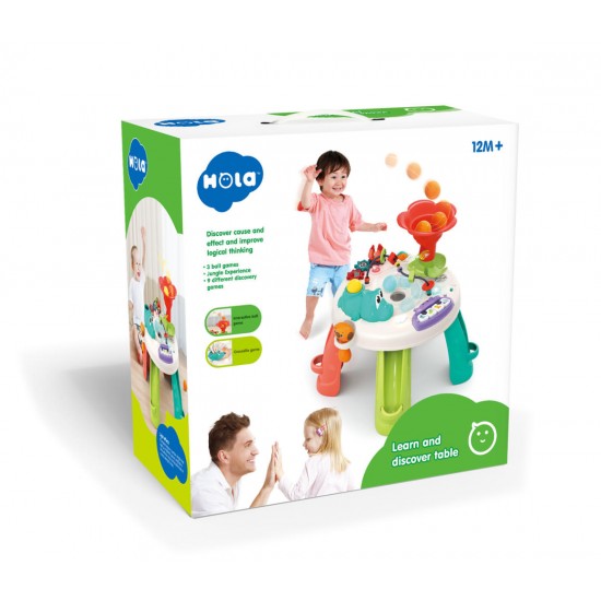 Masuta de joaca bebe cu functiuni si jocuri