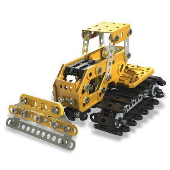 Set constructie metalic Meccano Kit 2 in 1 Excavator Buldozer