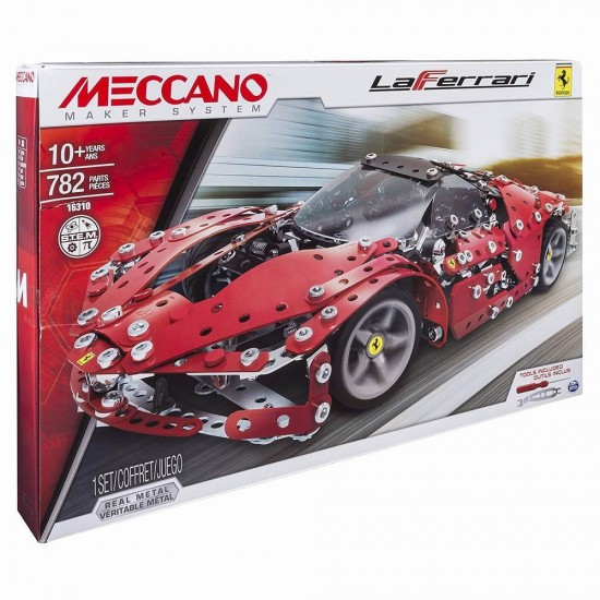 Set constructie Meccano la Ferrari