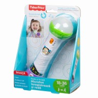 Microfon Canta si inregistreaza in limba romana Fisher Price
