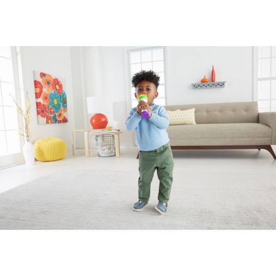 Microfon Canta si inregistreaza in limba romana Fisher Price