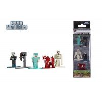 Set 5 figurine Minecraft din metal