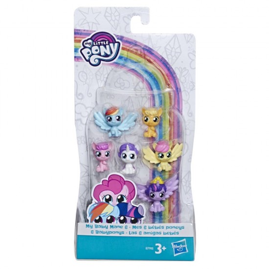 Set 6 figurine baby ponei My Little Pony