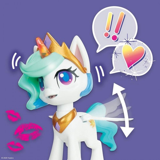 Jucarie interactiva My Little Pony - Celestia Magical Kiss 