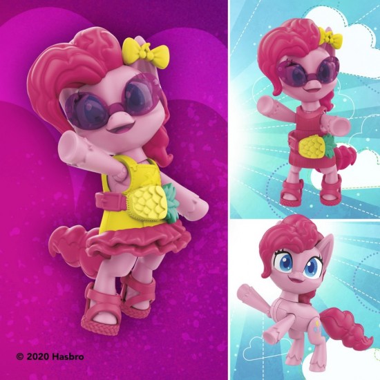 Set de joaca My Little Pony Smashin Fashion cu 2 ponei si accesorii