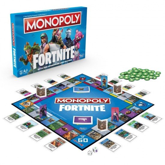 Joc de societate Monopoly Fortnite