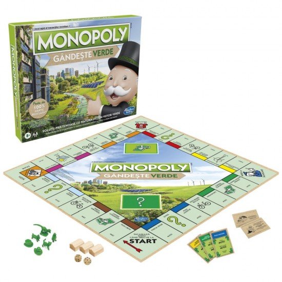Joc Monopoly Go Green in limba romana