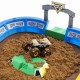 Set de joaca Monster Jam Arena 61 cm cu accesorii si masinuta exclusiva