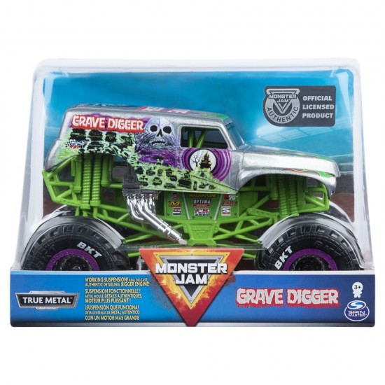 Masinuta metalica Monster Jam Groparul scara 1:24