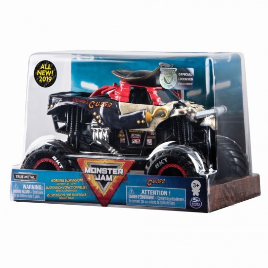 Macheta metalica Monster Jam 1:24 - Blestemul piratilor