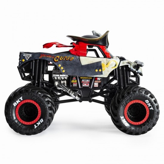 Macheta metalica Monster Jam 1:24 - Blestemul piratilor