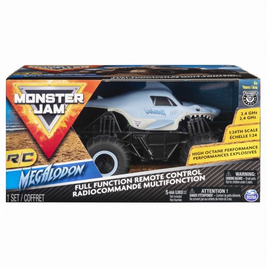 Masinuta RC Megalodon Monster Jam 1:24