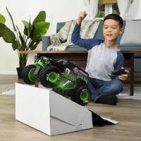 Masina RC Monster Jam Grave Digger scara 1:15