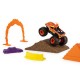 Set camioneta cu nisip si accesorii El Toro Loco Monster Jam 