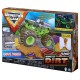 Set camioneta cu nisip si accesorii Grave Digger Monster Jam 
