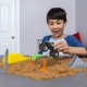 Set camioneta Max-D cu nisip kinetic si accesorii Maxfun Monster Jam 
