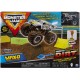 Set camioneta Max-D cu nisip kinetic si accesorii Maxfun Monster Jam 