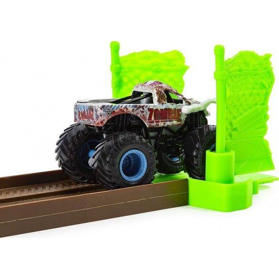 Set cascadorii Monster Jam - Doboara-l pe Zombie