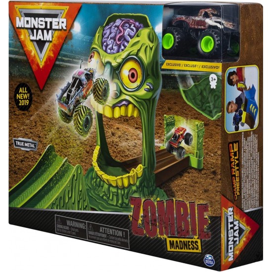 Set cascadorii Monster Jam - Doboara-l pe Zombie