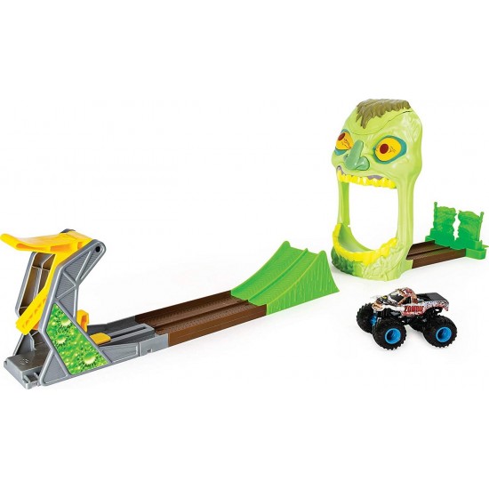 Set cascadorii Monster Jam - Doboara-l pe Zombie