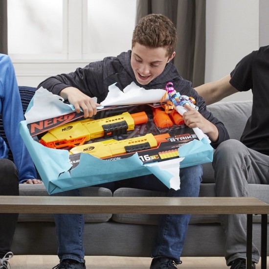 Set 2 blastere Nerf Alpha Strike Tiger DB2 cu tinte