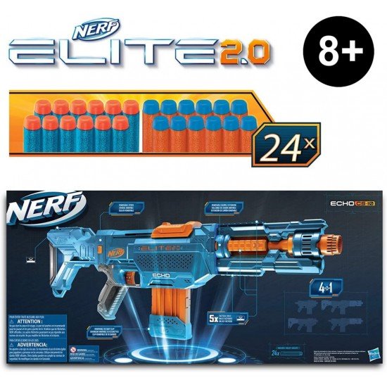 Blaster Nerf 2.0 Elite Echo CS-10
