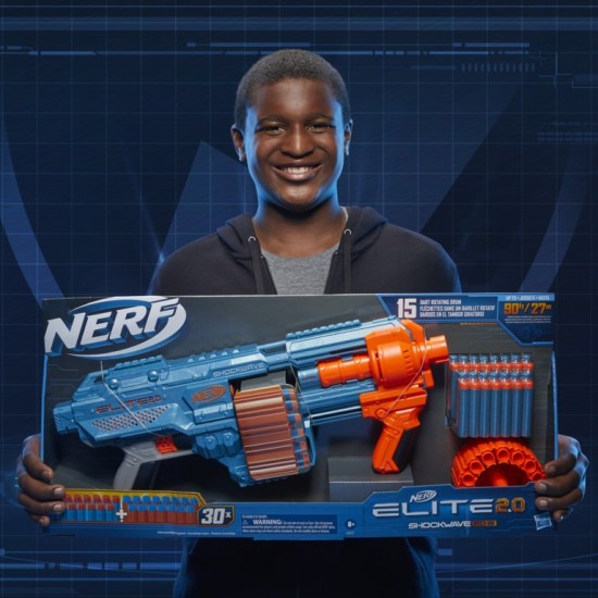 Blaster Nerf 2.0 Elite Shockwave RD-15
