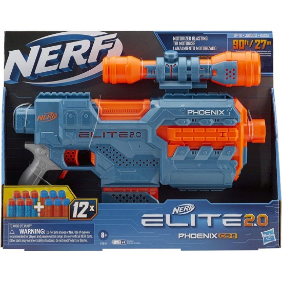 Blaster Nerf Elite 2.0 Phoenix CS6