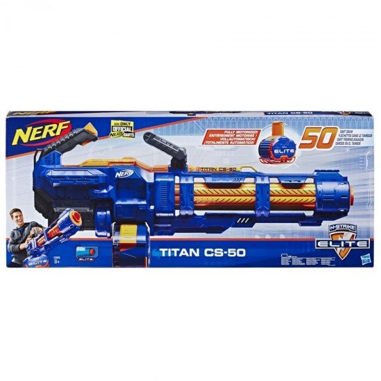 Blaster Nerf Elite Titan CS 50