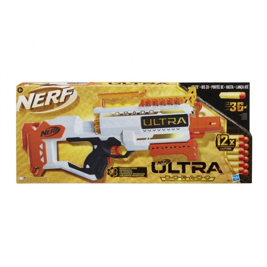 Blaster Nerf Ultra Dorado