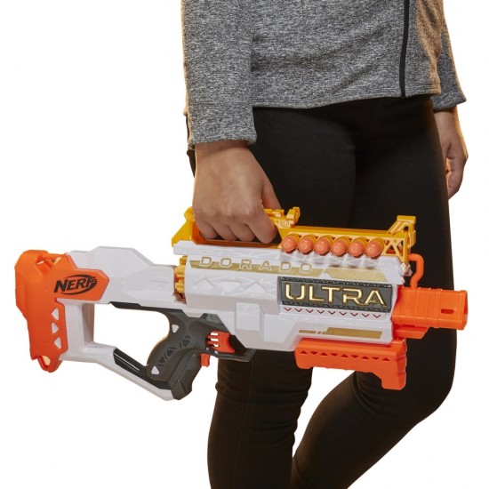 Blaster Nerf Ultra Dorado