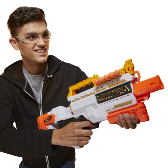 Blaster Nerf Ultra Dorado