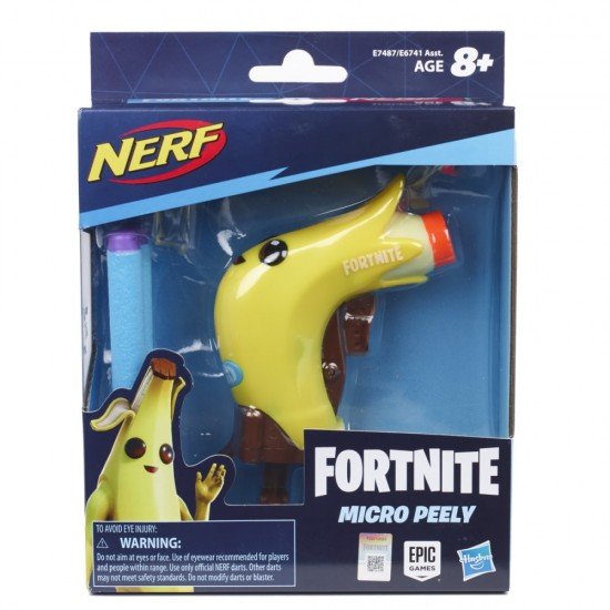 Blaster Nerf Microshots Fortnite FN Peely