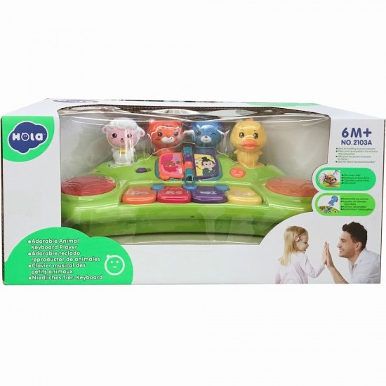 Orga muzicala a animalutelor Hola Toys