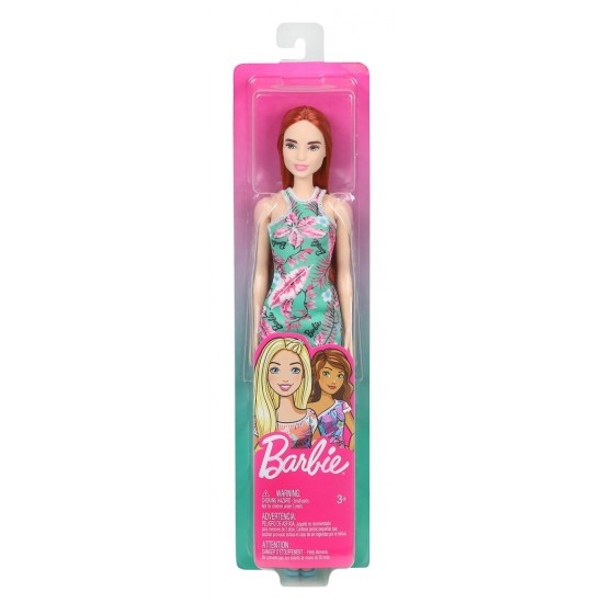 Papusa Barbie roscata cu tinuta lejera