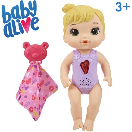 Papusa Baby Alive cu batai colorate ale inimii