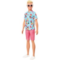 Papusa Ken Barbie Fashionistas cu camasa