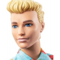 Papusa Ken Barbie Fashionistas cu camasa