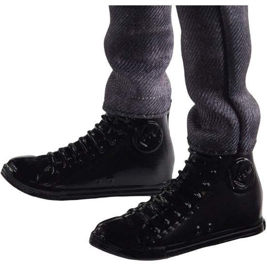 Papusa Ken Barbie Fashionistas Pink Hairstyle