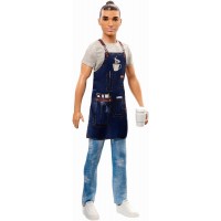 Papusa Ken Barbie Cariere - Barman