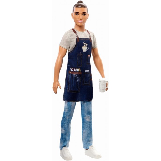 Papusa Ken Barbie Cariere - Barman
